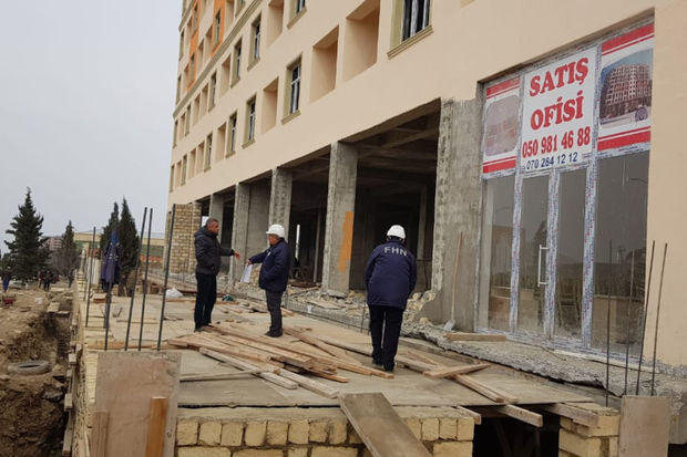 Qanunsuz tikinti işləri apardılar: Obyekt nəzarətə götürüldü -